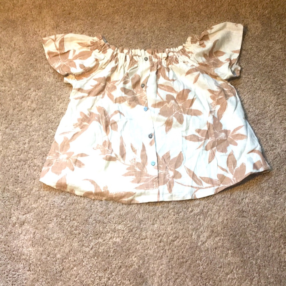 Off the Shoulder Croptop